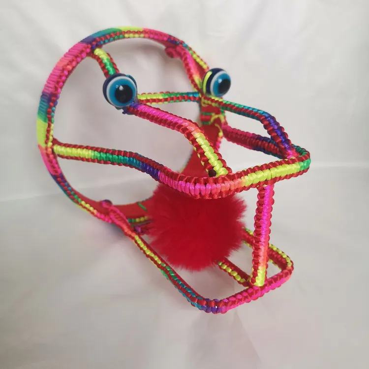 健身龙不锈钢钢架镂空龙头抛龙专用玩家级比赛专用阻力小抗摔龙头