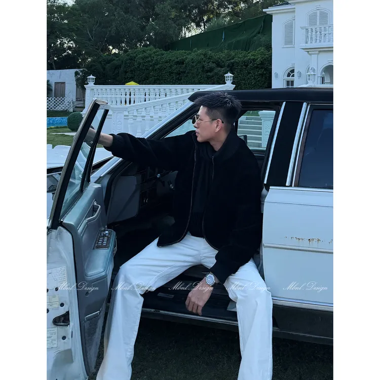 MBNL-F「D.R Integral」秦磊男装100羊毛德国织机夹克LL-WWT0118