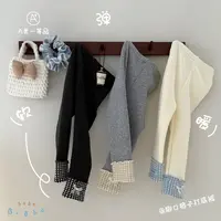 Bi8Bo2025深秋冬款韩版加绒脚口儿童格子打底裤 31690
