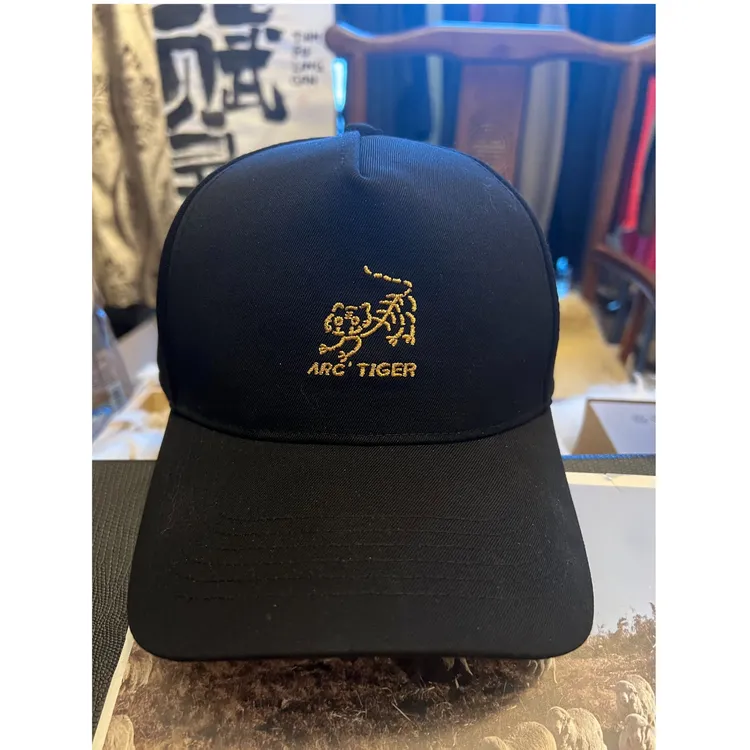 百分百羊毛帽子始祖虎刺绣印花