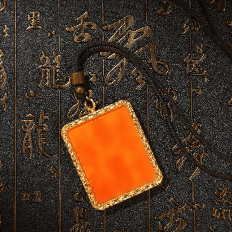 合金吊坠 【茅山手绘】师傅手绘定制款单人单物吊坠手工项链车挂