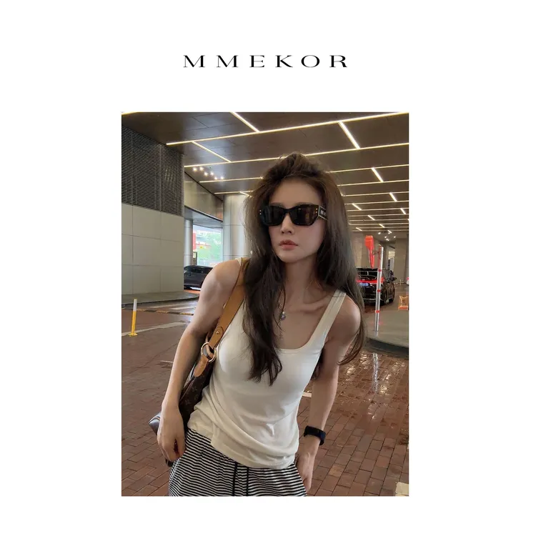 MMEKOR “闭眼囤！” 背心 2025新款摩登街头经典百搭上衣 89768