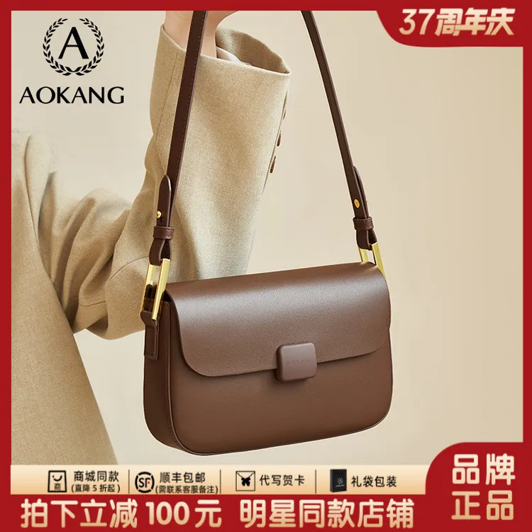 奥康包包女款爆款2025新款百搭单肩腋下包女士斜挎包出门通勤小包