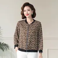 K010春夏新款中老年女装防晒衣宽松时尚薄款上衣妈妈外套长袖夹克
