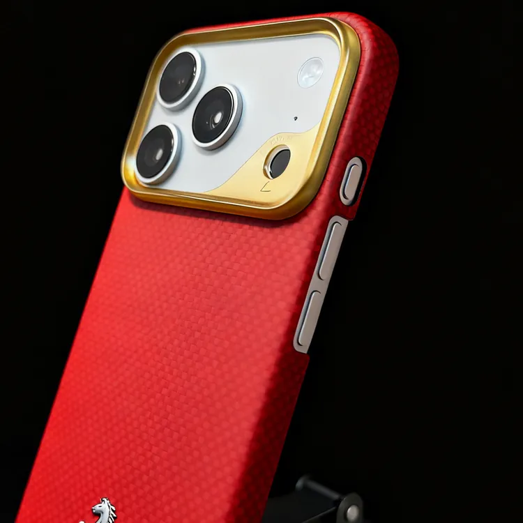 KAPURA「赤兔」凯夫拉超薄磁吸手机保护壳适用苹果iPhone17Promax