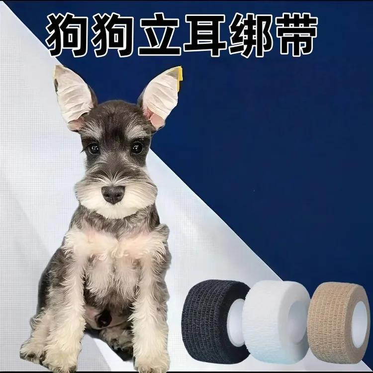 雪纳瑞立耳棒绑耳朵大小狗竖耳器辅助固定器矫正狗狗专用立耳器贴