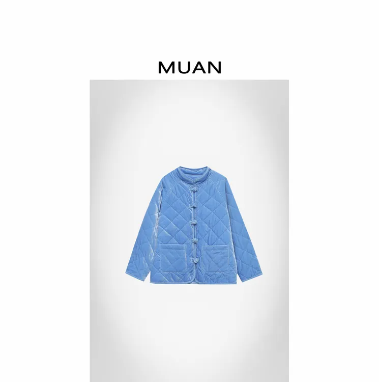 木岸MUAN：《南山南棉服》定制新中式盘扣棉服外套上衣D-DG3-9059