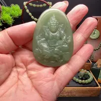 岫岩老玉（透闪石质玉）未镶嵌挂件
