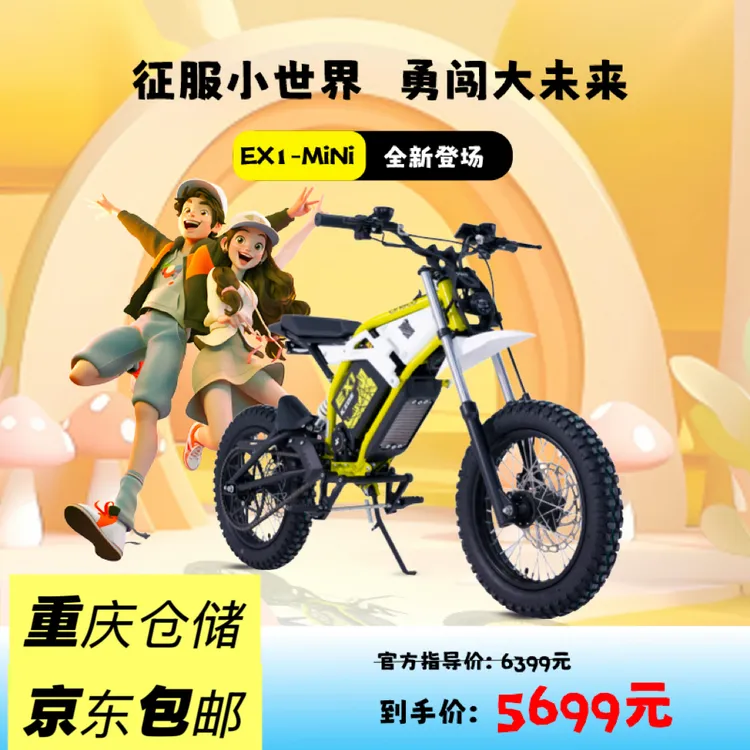 EX1-Mini轻越野跨骑自行车电动摩托车（场地版）儿童玩乐场地车