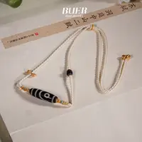 【不二】二眼天珠DIY项链 (多样性发)