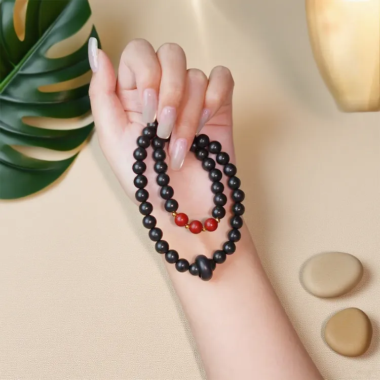 【小蛮腰】息肌丸香古法合香珠0.8cm双圈手工编绳