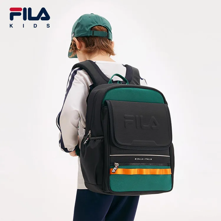 FILA斐乐儿童书包2025年新款轻盈大容量学生背包双肩包K18B511131