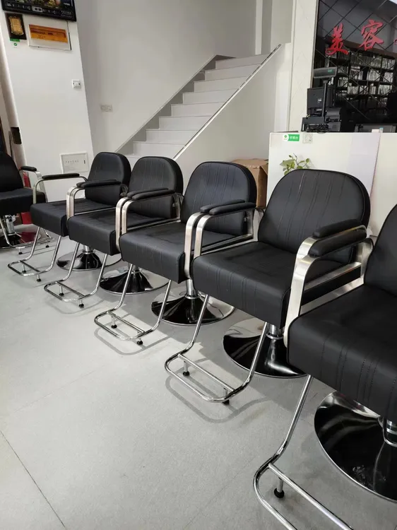 高档可升降理发店专用美发椅