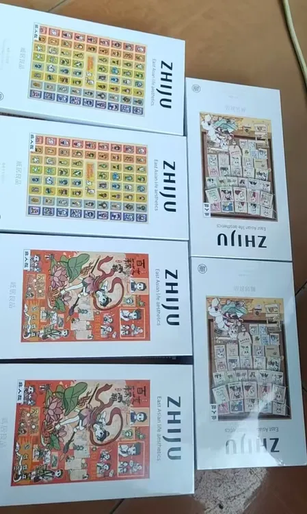 非人哉神仙日常神仙谱春日雅集系列1000片拼图冰箱贴盲盒