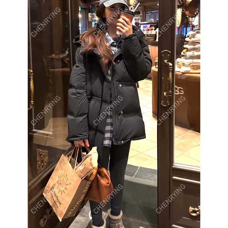 J.JOEY "95白鹅绒"极简休闲连帽保暖羽绒服 C501028