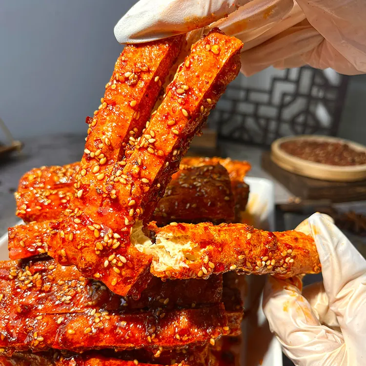 兰花干子湖南美食手工冷江麻辣豆腐麻辣零食追剧网红办公室馋嘴