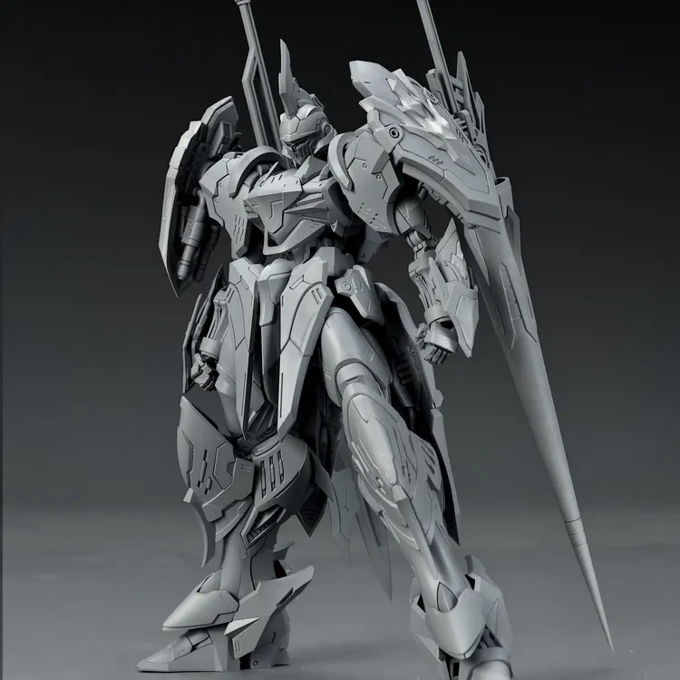 SNAA  圆桌骑士 拼装模型  1/144 国创机甲 星匠屋 灵枪-兰马洛克