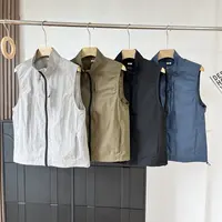 25秋季款机能风登山户外都市防风背心休闲马甲男女同款运动马甲