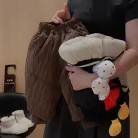 儿童棉裤加厚男童加绒加厚冬棉裤韩版女童宝宝保暖裤外穿加厚棉裤