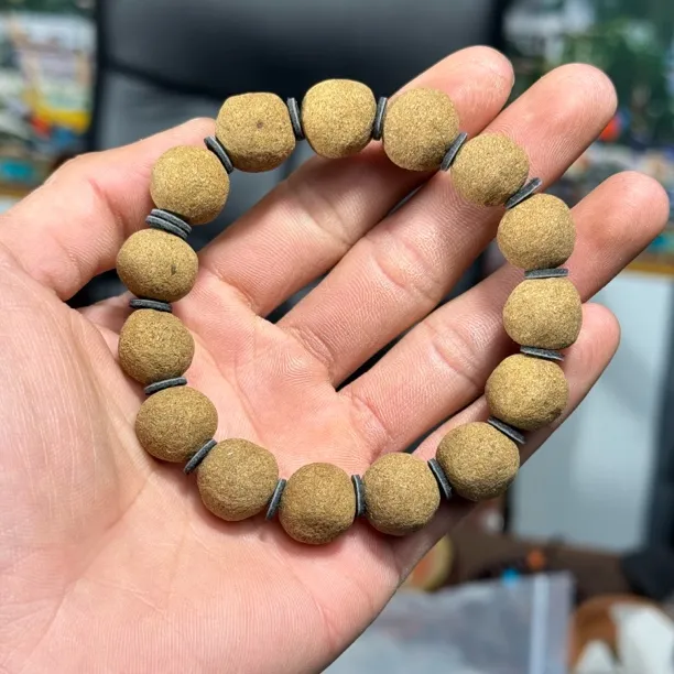 藏秘合香珠古方传承纯手工制作闻香养身随身佩戴提升能量场