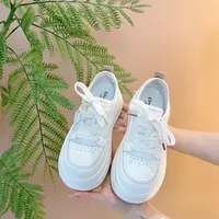 【一个鸡蛋】小白鞋女款厚底显瘦显小透气软底超轻F668-72