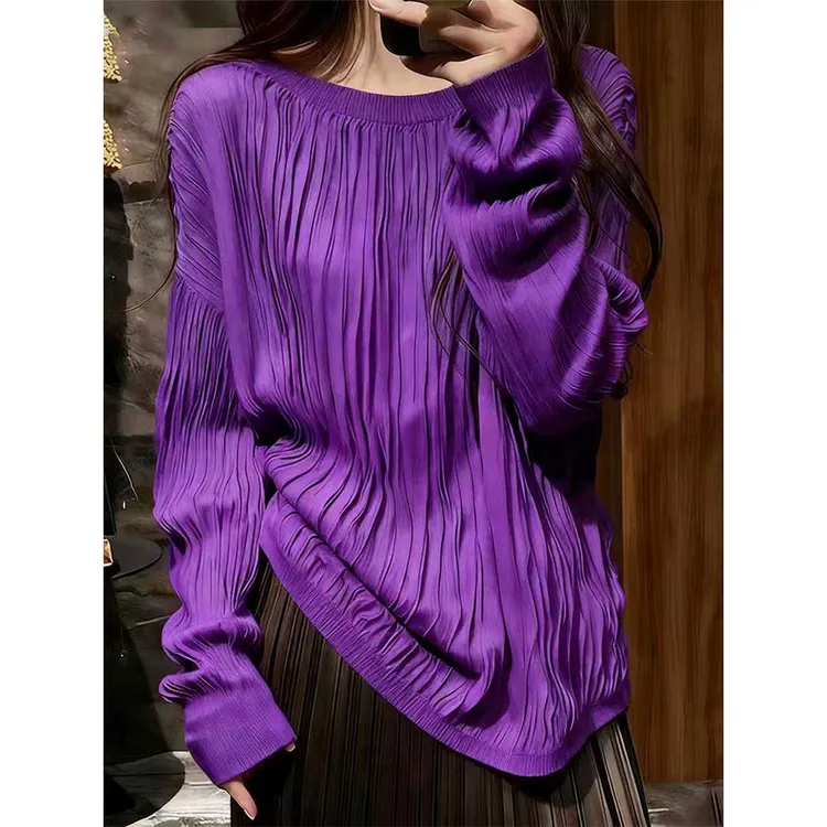 2025新款秋冬法式独特绝美高级感超好看气质上衣洋气设计感小衫女