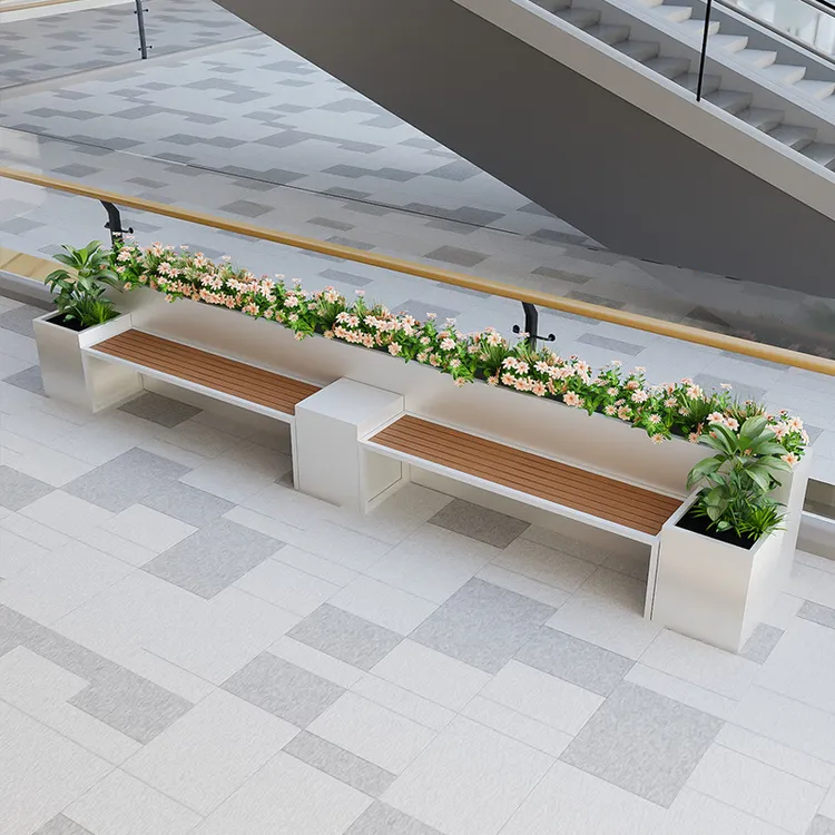 定制不锈钢花箱家庭超大阳台盆栽置物架客厅养花阳台庭院成品花箱