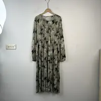 C 仅一批面料！【42针强捻加厚蚕丝】超显瘦连衣裙女H44