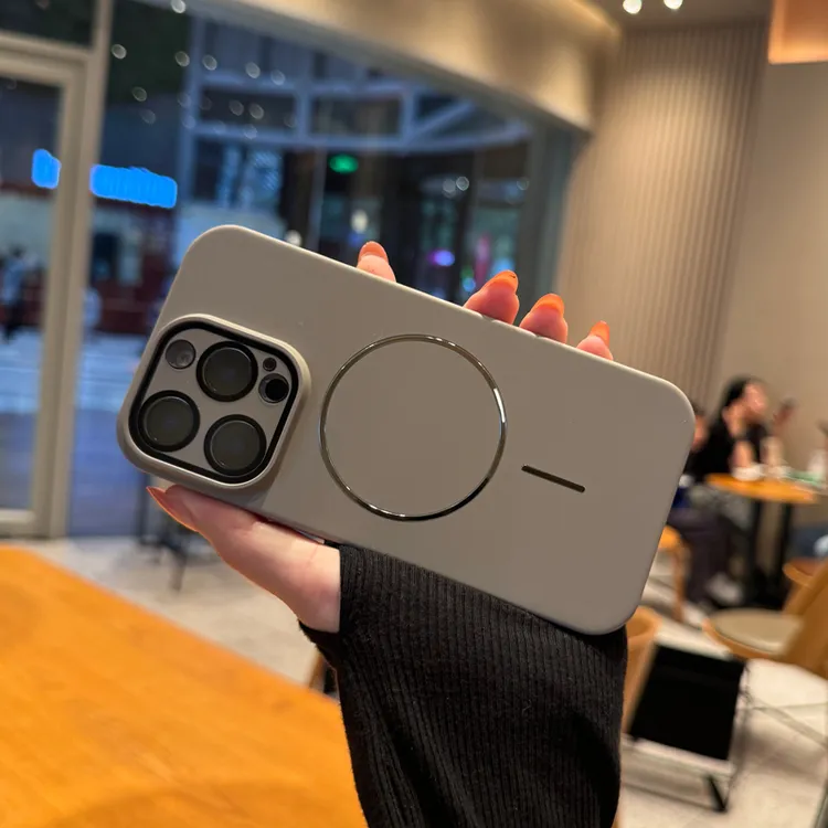 一体镜头膜适用苹果16promax手机壳硬iPhone17磨砂肤感防摔15/14