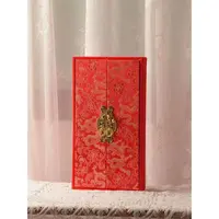 首饰盒/箱 首饰盒/箱 首饰盒/箱 首饰盒红绒锦布项链盒