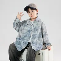 男童外套春秋款2025春季新款中大童洋气时尚灯芯绒上衣儿童秋装
