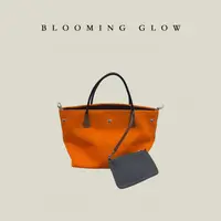 BLOOMING GLOW 养马人橙子帆布度假包 旅行包