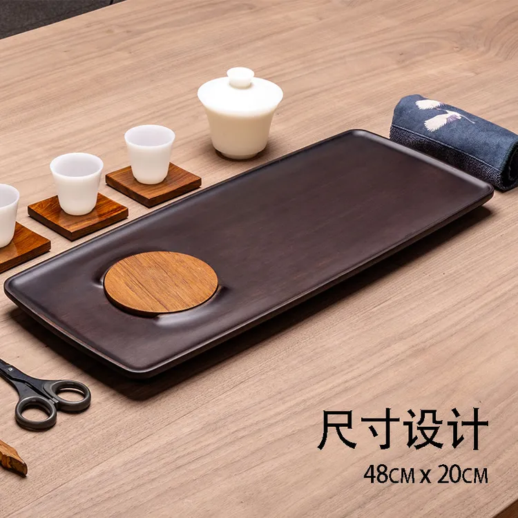 金丝檀木茶盘茶台茶盘专用茶盘家用小茶台茶盘工厂干泡台木质托盘