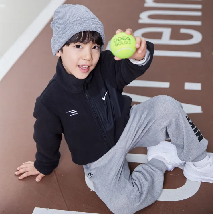 Nike耐克时尚休闲儿童长袖运动外套针织夹克RWN-FQ-1505