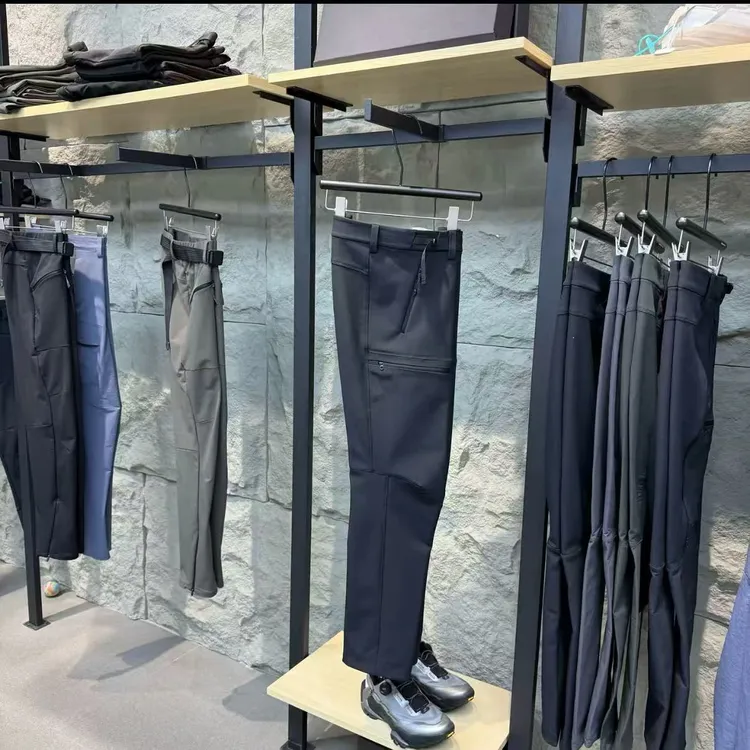 男士秋冬户外刺绣长裤休闲裤户外冲锋裤微弹