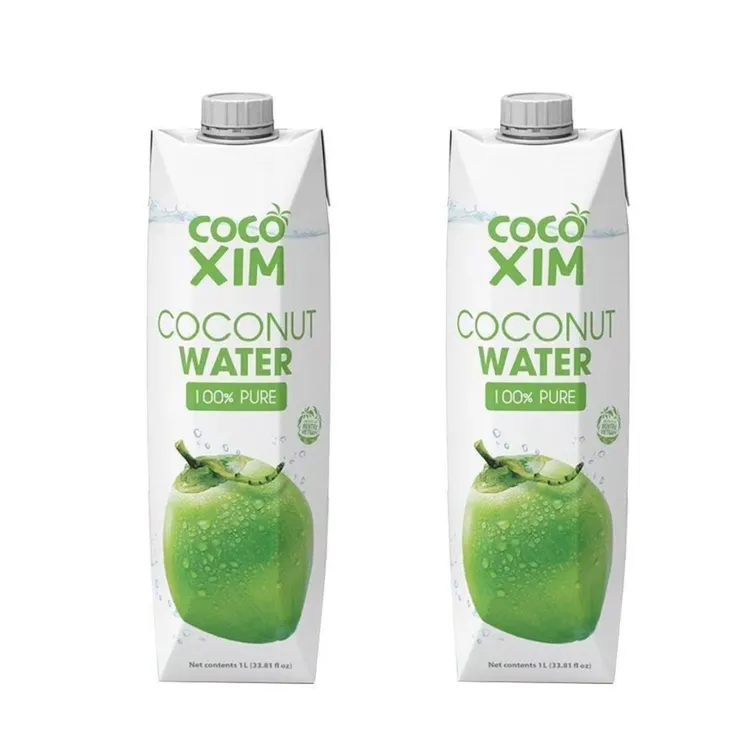 【临期】【2瓶】临期越南进口cocoxim畅允100%椰子水1L*2瓶装饮料