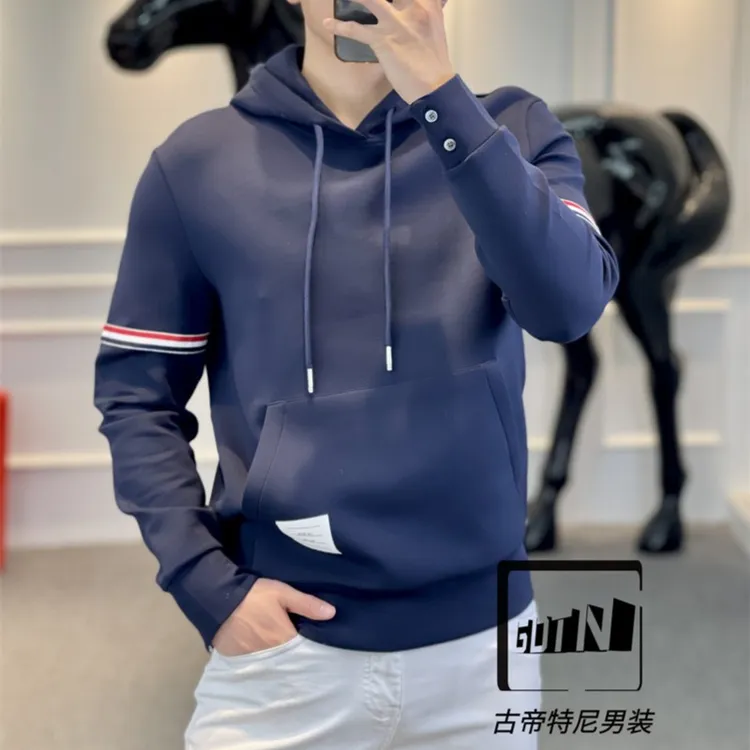 <古帝特尼>男士潮流高定欧货时尚卫衣春秋百搭连帽长袖Z+9801