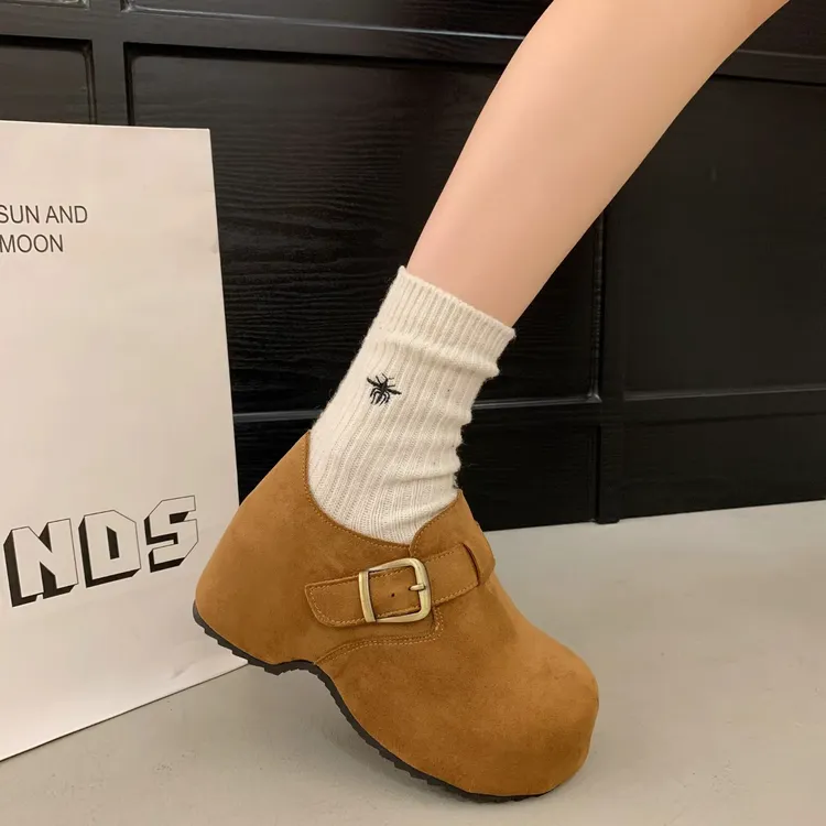 一脚蹬圆头秋勃肯鞋X18