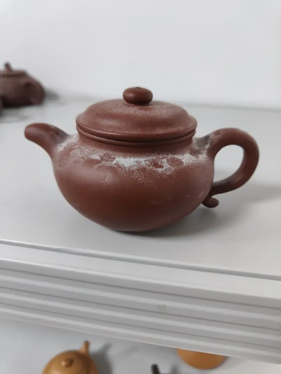 紫砂原矿朱泥莲子