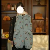 4942男女童潮流时髦洋气休闲百搭夏季哪吒无袖连体衣