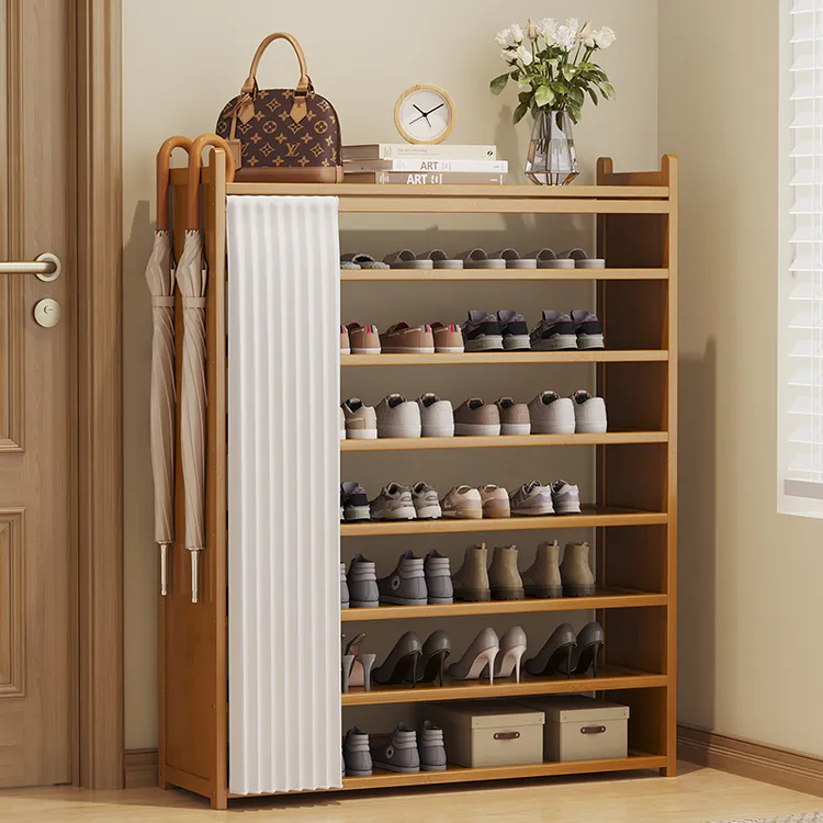 鞋柜大容量防尘多层家用放室内楼道宿舍门口收纳入户简易鞋架子