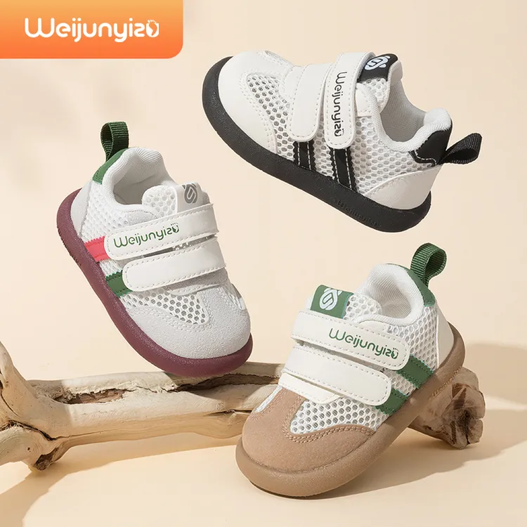 炜俊亿足宝宝凉鞋男宝学步鞋夏季网面透气婴儿鞋子软底机能童鞋女
