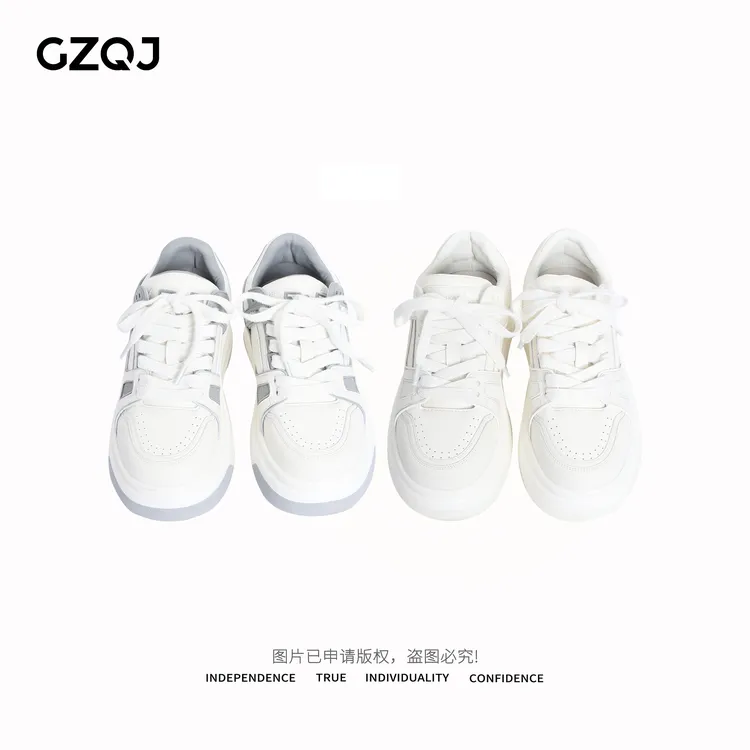 老琴私服  2025春季百搭休闲厚底增高休闲运动鞋女  90361