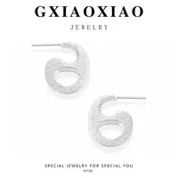 铜合金耳饰 G XIAOXIAO 镀K金 气质时尚高级百搭耳环IH129