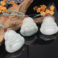 【小北好物】天山翠吊坠约40*40mm带绳【多样性发一件】2QH33X370