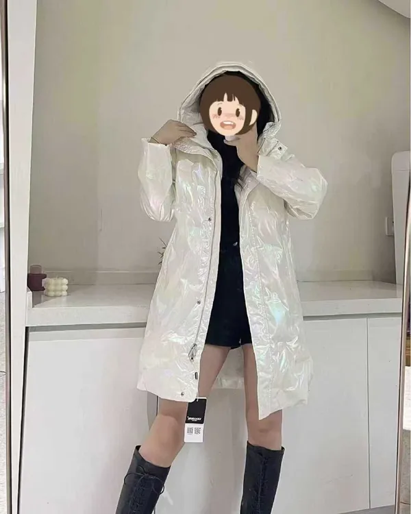 NN1058-时尚女装设计感棉衣显瘦洋气百搭