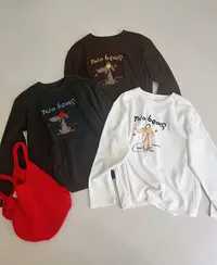 FUJIA STYLE新款时尚百搭简约气质毛球狗狗长袖T恤T11329