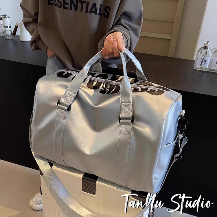 探屿日本大容量短途2025新款旅行包手提干湿分离健身包旅游行李袋