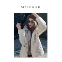 MMEKOR“温莎之梦”棉服 2025新款秋款千金玛德琳百搭外套 30325