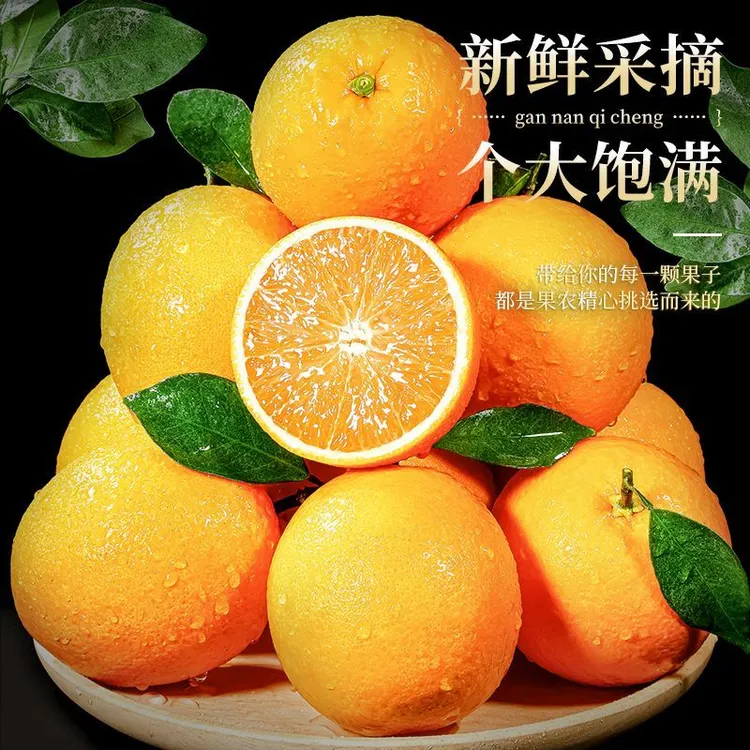 江西赣南脐橙产地直发10斤大果正宗赣州果冻橙子新鲜包邮应季水果